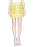 Main View - Click To Enlarge - DELPOZO - Clover bow 3D mini skirt