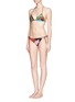 Figure View - Click To Enlarge - VALENTINO GARAVANI - 'Camupsychedelic' triangle bikini