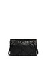 Back View - Click To Enlarge - MC Q - Textured leather crossbody bag 