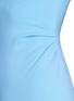 Detail View - Click To Enlarge - EMILIO PUCCI - Ruffle front virgin wool blend dress 