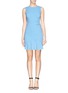 Main View - Click To Enlarge - EMILIO PUCCI - Ruffle front virgin wool blend dress 
