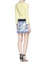 Back View - Click To Enlarge - EMILIO PUCCI - Flower Power print hem shift dress