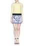 Main View - Click To Enlarge - EMILIO PUCCI - Flower Power print hem shift dress