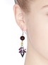 Figure View - Click To Enlarge - JOOMI LIM - 'Rebel Romance' pearl spike crystal drop earrings