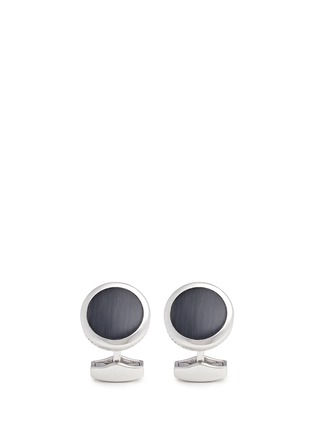 Main View - Click To Enlarge - TATEOSSIAN - Round shirt studs and cufflinks