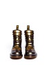 Figure View - Click To Enlarge - DR. MARTENS - 'Harrie' patent-leather brogue boots