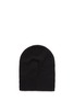 Figure View - Click To Enlarge - ANN DEMEULEMEESTER - Rib knit cashmere beanie