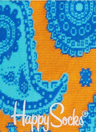 Detail View - Click To Enlarge - HAPPY SOCKS - Paisley cotton-blend socks