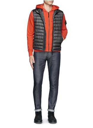 Figure View - Click To Enlarge - STONE ISLAND - Packable puffer gilet