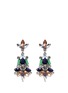 Main View - Click To Enlarge - KENNETH JAY LANE - Crystal and stone drop earrings