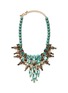 Main View - Click To Enlarge - KENNETH JAY LANE - Contrast bead and crystal necklace