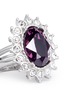 Detail View - Click To Enlarge - KENNETH JAY LANE - Amethyst crystal ring
