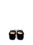 Back View - Click To Enlarge - MICHAEL KORS - Kiera bow suede ballerinas