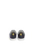 Back View - Click To Enlarge - ANYA HINDMARCH - Smiley print leather sneakers