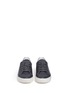 Front View - Click To Enlarge - ANYA HINDMARCH - Smiley print leather sneakers