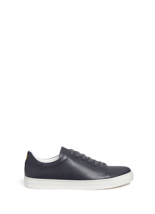 Main View - Click To Enlarge - ANYA HINDMARCH - Smiley print leather sneakers