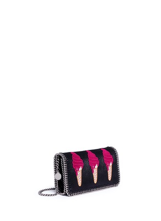 Detail View - Click To Enlarge - STELLA MCCARTNEY - 'Falabella Sport Surf' ice cream chain crossbody bag