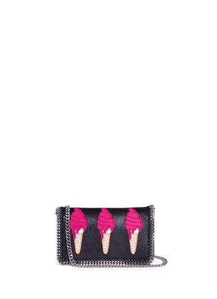 Main View - Click To Enlarge - STELLA MCCARTNEY - 'Falabella Sport Surf' ice cream chain crossbody bag