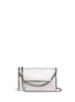 Main View - Click To Enlarge - STELLA MCCARTNEY - 'Falabella' holographic chain crossbody bag