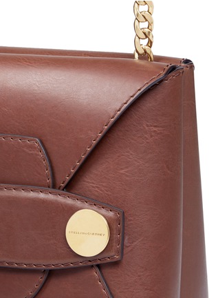 Detail View - Click To Enlarge - STELLA MCCARTNEY - 'Stella Popper' small double envelope shoulder bag