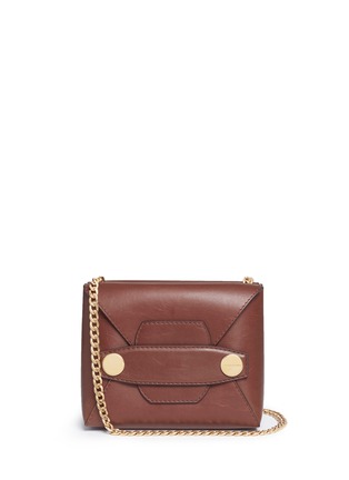Main View - Click To Enlarge - STELLA MCCARTNEY - 'Stella Popper' small double envelope shoulder bag