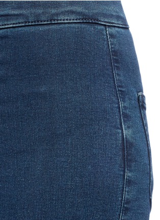 Detail View - Click To Enlarge - TOPSHOP - 'MOTO' high waist cropped skinny Joni denim pants