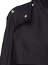  - CALVIN KLEIN 205W39NYC - 'Levit' convertible cotton gabardine trench coat