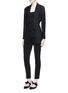 Figure View - Click To Enlarge - THE ROW - 'Kim' pleated cardigan