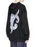Back View - Click To Enlarge - ACNE STUDIOS - 'Yala' paisley embroidered oversized hoodie