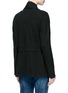 Back View - Click To Enlarge - JAMES PERSE - Double faced fleece jersey jacket