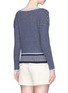 Back View - Click To Enlarge - JAMES PERSE - Stripe rib knit sweater
