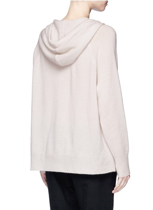 Back View - Click To Enlarge - JAMES PERSE - Cashmere knit hoodie
