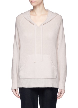 Main View - Click To Enlarge - JAMES PERSE - Cashmere knit hoodie