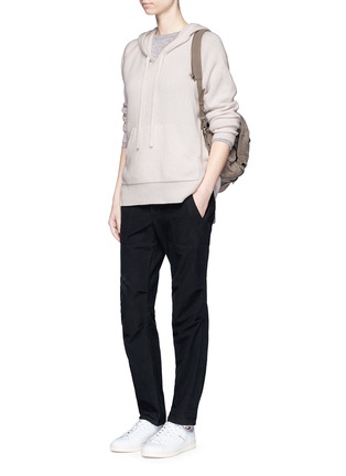 Figure View - Click To Enlarge - JAMES PERSE - Cashmere knit hoodie