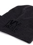 Detail View - Click To Enlarge - TOPSHOP - Logo embroidered thermal beanie