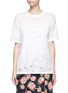 Main View - Click To Enlarge - TOPSHOP - Acid Destroyed' distressed T-shirt