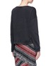 Back View - Click To Enlarge - TOPSHOP - Tribal embroidered washed sweatshirt