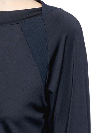 Detail View - Click To Enlarge - PARTICLE FEVER - Performance jersey high-low hem T-shirt