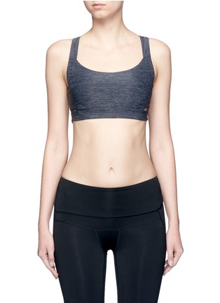 Main View - Click To Enlarge - PARTICLE FEVER - Performance jersey racerback sports bra