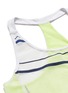 Detail View - Click To Enlarge - PARTICLE FEVER - Stripe mesh tank top