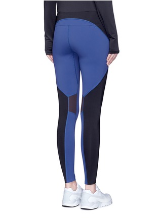 Back View - Click To Enlarge - PARTICLE FEVER - Colourblock performance jersey tights