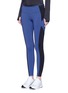 Front View - Click To Enlarge - PARTICLE FEVER - Colourblock performance jersey tights