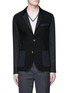 Main View - Click To Enlarge - LANVIN - Mixed jersey soft blazer
