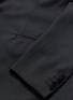 Detail View - Click To Enlarge - LANVIN - Chain stitch shawl lapel wool blazer