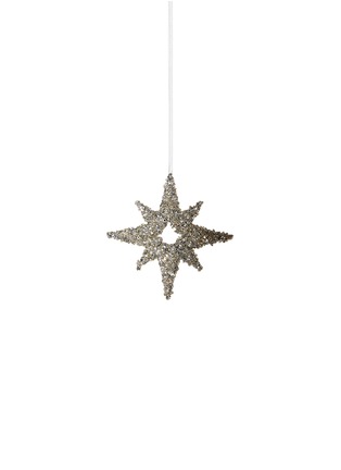 Main View - Click To Enlarge - SHISHI - Glitter North star Christmas ornament