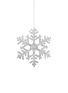 SHISHI - Glitter snowflake Christmas ornament