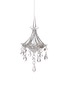 Main View - Click To Enlarge - SHISHI - Glitter drop chandelier Christmas ornament
