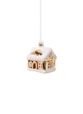 Main View - Click To Enlarge - SHISHI - Frosted house Christmas ornament