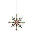 Main View - Click To Enlarge - SHISHI - Mix jewel snowflake Christmas ornament