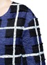 Detail View - Click To Enlarge - 73037 - Threaded tartan check pullover